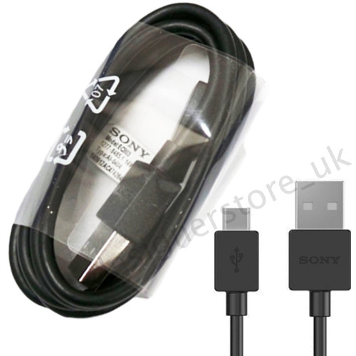 SONY EC803 MICRO USB DATA CABLE FOR XPERIA Z5 PREMIUM COMPACT S T J E2 Z1 Z2 Z3+ - Picture 1 of 3