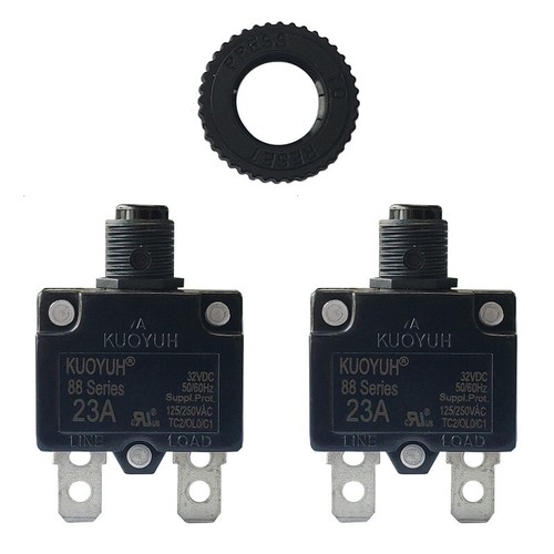 Kuoyuh 3A - 30A 88 Serie Thermoschutzschalter 32VDC 125-250VAC (2er-Pack) - Bild 21 von 28
