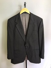 V2 By Versace Mens Wool Jacket Gray Sz 50