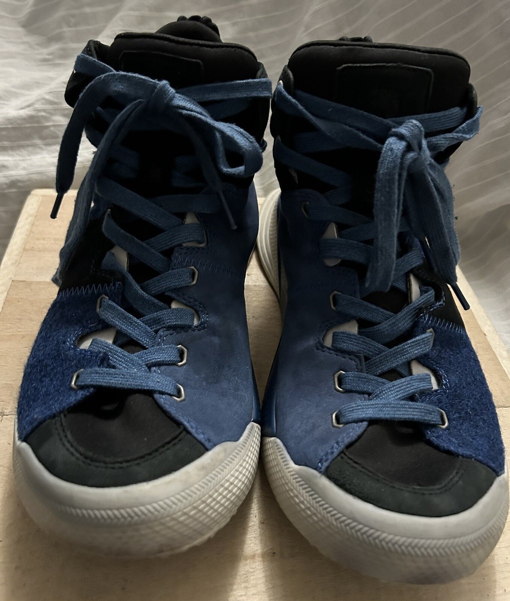Deckers X Lab X-Scape Wool Mid‎ All Day Shoes Men\'s Size 9.5 Gray White Deckers X Lab X-Scape SPSK Mid Hightops Are Warm and Cozy  main image 4