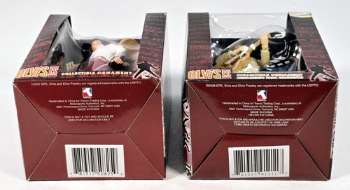 Elvis Presley Trevco Elvis Is GI BLUES and LOVING YOU Ornaments Lot Of 2 - Picture 7 of 7