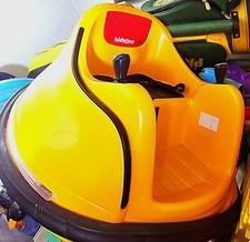 Bumper Cars for Toddlers, 12V Electric Kids Ride On Bumper Car W/Remote Control