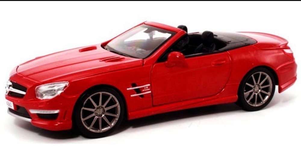 Mercedes . Benz SL 63 AMG  1/24 Scale Red
