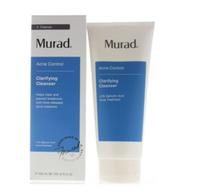 Murad Acne Control Clarifying  Cleanser 200ml 6.75oz NIB