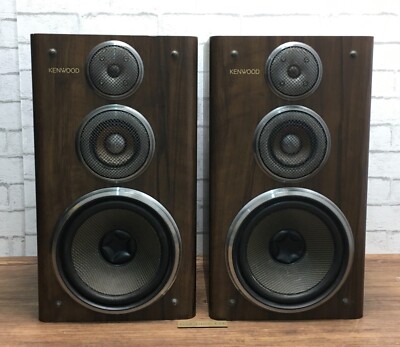 KENWOOD　LS-11 KENWOOD LS-11ES 3-way bookshelf type speaker Used Tested