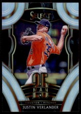 2020 Panini Select #25M-S1 Justin Verlander 25-Man Holo
