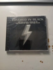 VA- COVERED IN BLACK: A TRIBUTE TO AC/DC BRAND NEW PROMO CD