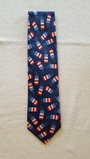 FOURTH OF JULY FIRECRACKER FLAG TIE