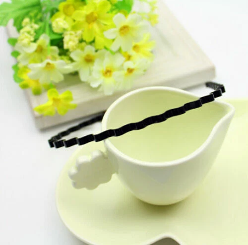 Haarreifen in Sport-Look Welle-Eisen Draht Kopfbedeckung Freizeit Männer Frauen - Bild 4 von 4