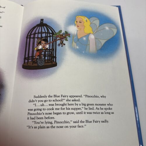 Walt Disney's Classic: Pinocchio- hardcover, Walt Disney Company, 1990 - Picture 7 of 9