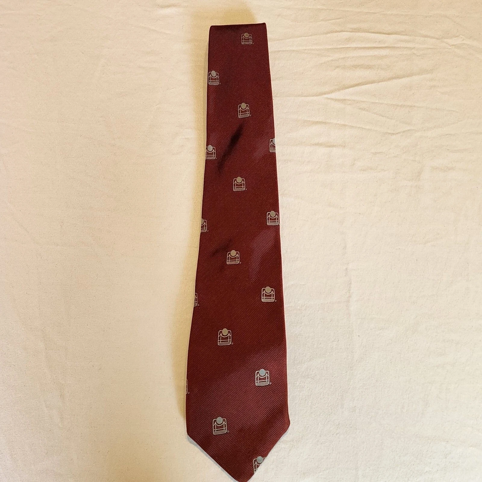 Givenchy Monsieur Cravatta abito da uomo business 100% seta metà secolo