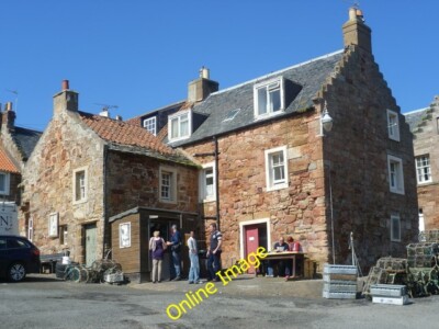 Photo 6x4 Old Harbourmaster's House, Crail The two couples seen at the sm c2013