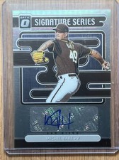 Michel Baez 2021 Panini Donruss Optic Signature Series Auto #SS-MB