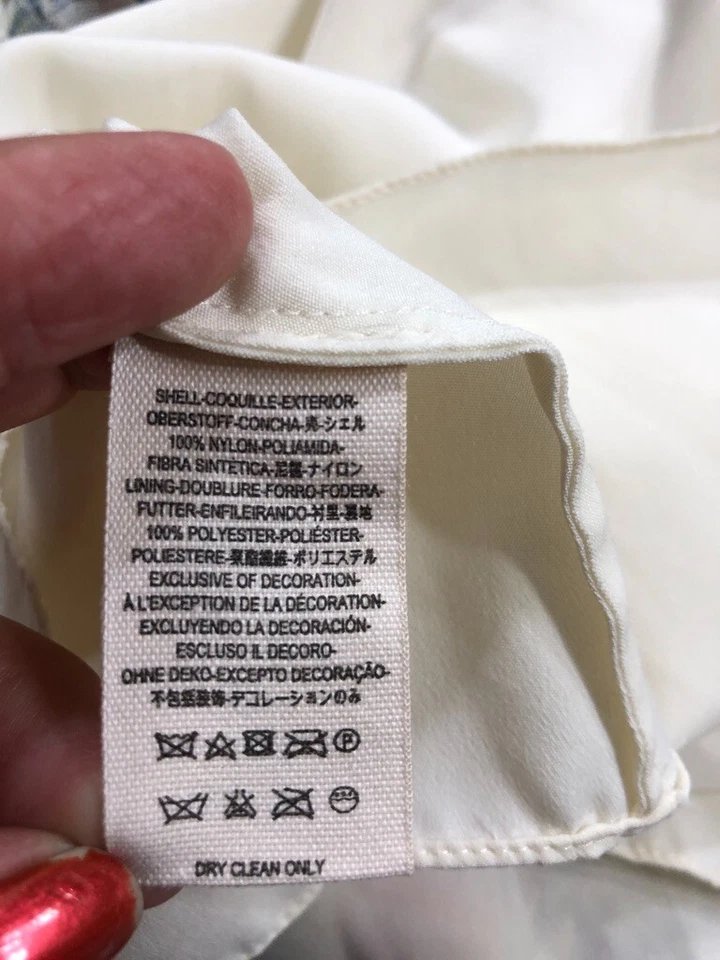 Vestido Free People Mujer 2 Off White Flor de Cerezo Encaje Maxi Festival Campesino Foto 4 de 4