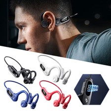 Bone Conduction Headphones Bluetooth5.3 Wireless Earbuds GYM Sport Headset JQ