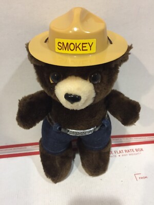 Vintage Smokey the Bear Plush Stuffed Animal R. Dakin & Company