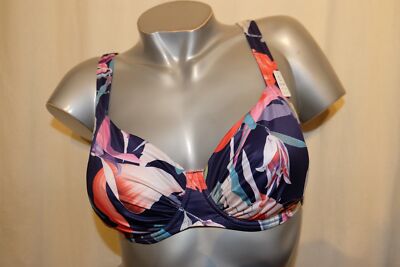 LISCA Bügel Bikini Top Oberteil NICE 40565 Blumenprint lila 40C 40 C NEU