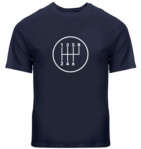 Manual Transmission Pattern 6 Speed Stick Shift Gears Cars T-Shirt Gear Shifter - Picture 15 of 34