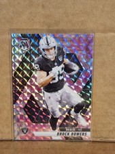 2025 Panini Mosaic Prizm Brock Bowers #5 Las Vegas Raiders NFL Football Card