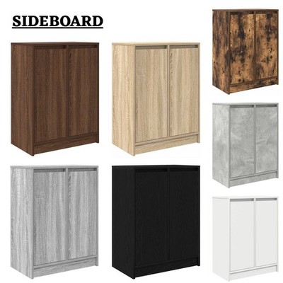 Modernes Sideboard Beistellschrank Küche Aufbewahrungsschrank Ingenieurholz vidaXL