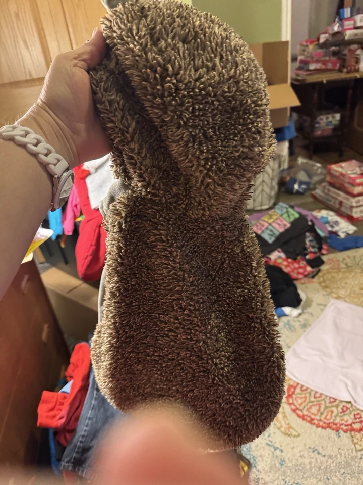 Hyde & EEK! Disfraz de jersey de felpa erizo infantil boutique. Usado en excelente estado 6-12 meses Foto 4 de 4