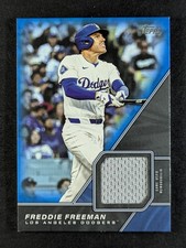 2026 Topps FREDDIE FREEMAN 47/150 Patch Blue Major League Material #MLM-FF