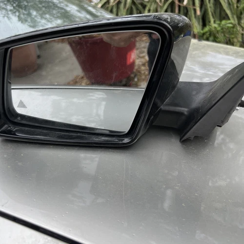 16-19 MERCEDES CLA250 Door Mirror Left driver 2 plugs 16 wires blind spot Black