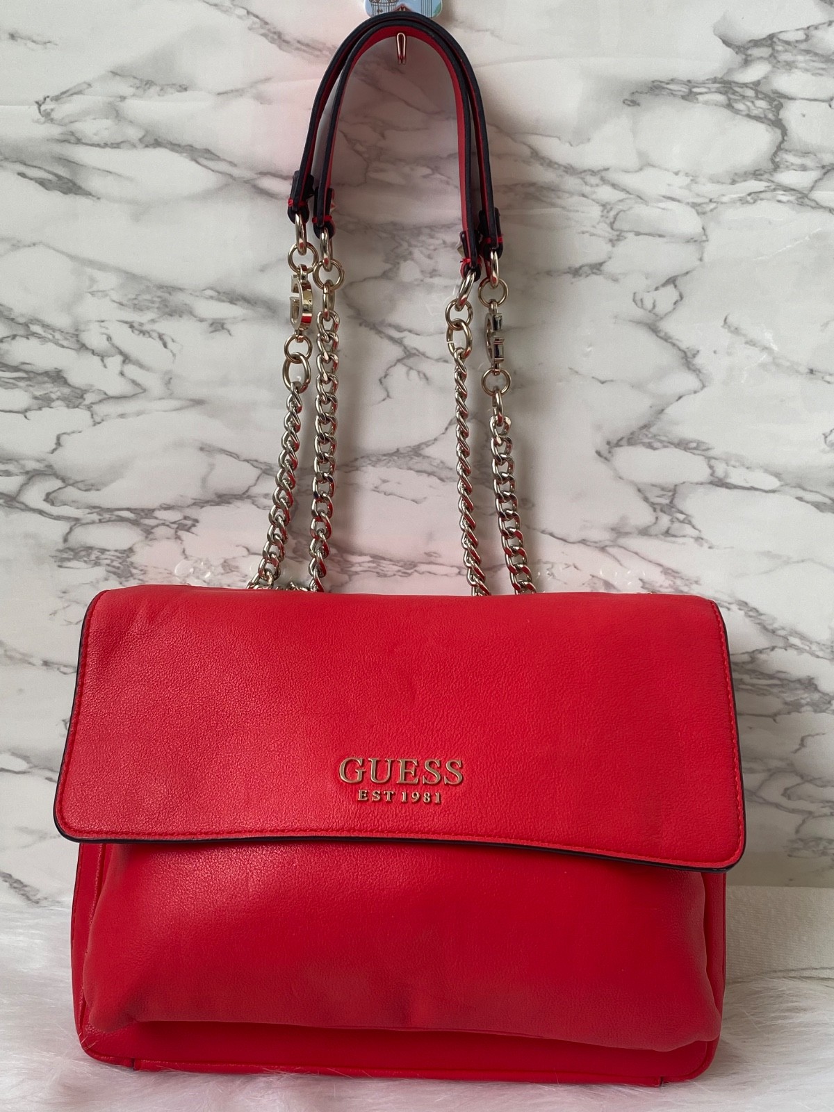 Rare 2018 Guess Regina Double shoulder strap cross body
