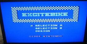 Excitebike, Rally Bike, Seicross, Days of Thunder for NES .Authentic.  Nintendo.