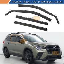 For 2019-2025 Subaru Ascent In-Channel Rain Guards Window Visors Vent Shade