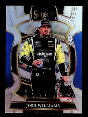 Josh Williams 2026 Panini Select #61 DGM Racing with Jesse Iwuji Motorsports