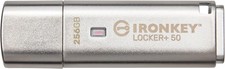 Image of 256GB Kingston Ironkey Locker+ 50 USB Flash Drive 3.2 Gen1 Type-A 145MB/s R