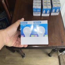 10 x Megaman 143316 LED Bulbs Opal Classic GLS 2700K Warm White E27 8.6W