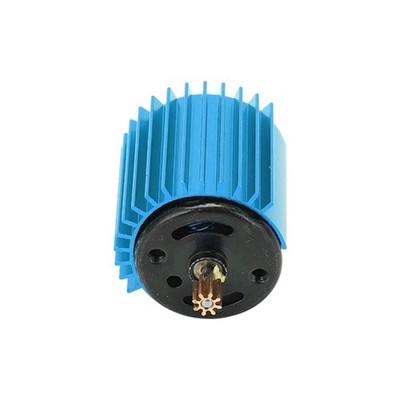 2 Speed 370 Brushed Motor, RC Brush Heat Dissipation High blue 