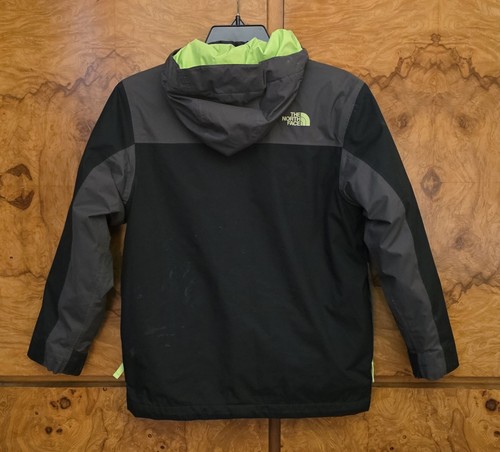 BOYS THE NORTH FACE 3 IN 1 INTERCHANGE WINTER HOODED COAT ~ M (10/12) - Picture 3 of 11