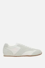 PRADA White Re-Nylon/Suede Sneakers New & Authentic