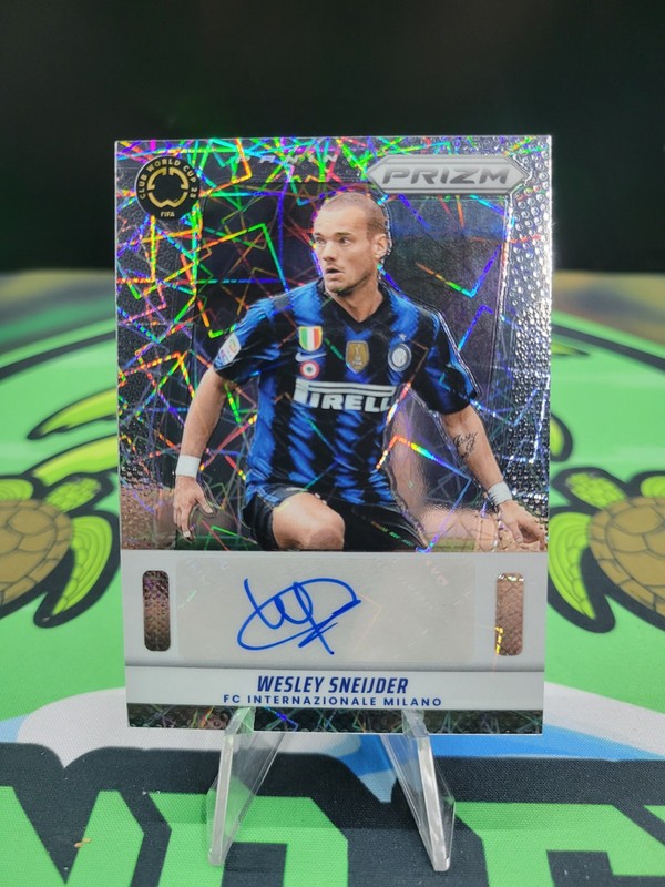2025 Panini Prizm FIFA Club World Cup Wesley Sneijder Velocity Auto #FA-WS SSP