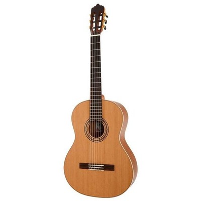 NEU: La Mancha Rubi CM Konzertgitarre teilmassiv Decke Zeder Mahagoni 4/4