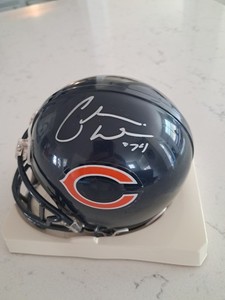 Chris Williams - Chicago Bears Autographed Mini Helmet