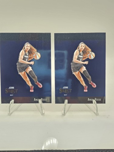 Angel Reese #6 2025 Panini Select WNBA Score Throwback card