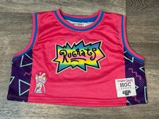 Headgear Classics Nickelodeon Rugrats Angelica Cynthia Muñeca Rosa Crop Jersey S
