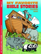 MY FAVORITE BIBLE STORIES REPRODUCIBLE COLORING BOOK AGES By Warner Press Mint