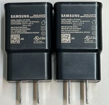 Genuine Samsung Adaptive Fast Charging Travel/Wall Charger EP-TA200 (2pack)
