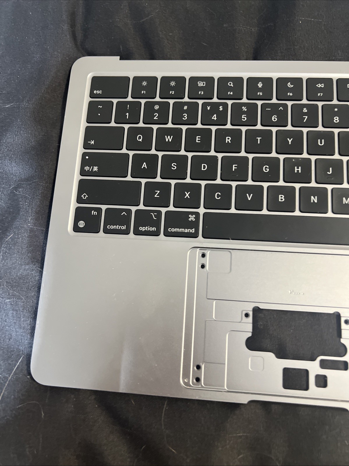 Apple Macbook Air 13” A2681 4074 Chassis Tastiera Scocca Midnight Us Chinese A foto 2
