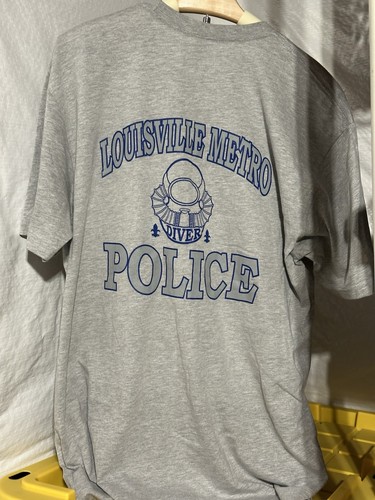 LMPD Diver Team Shirt Louisville Metro Police Kentucky XXL new