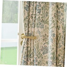 Floral Farmhouse Curtains Semi-Blackout Living 55"W x 96"L Pack of 1 Back Tab