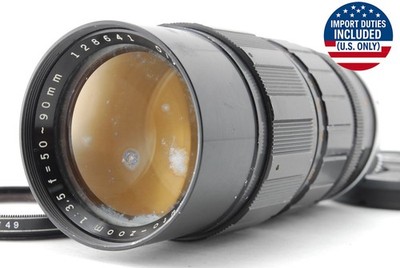 Exc+4】 Olympus Zuiko Auto-Zoom 50-90mm f3.5 Lens for Pen F FT FV