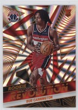 2024-25 Panini Revolution Rookie Sunburst 26/75 Bub Carrington #13 1j5e