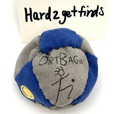 DirtBag Footbag Hacky Sack Blue Grey Authentic US Seller World Foot Bag NEW