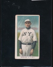 T206 Sweet Caporal 150/25 Rube Marquard (Hands at Thighs) -NY Giants- Fr - D3825